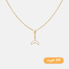 آویز طلا دم وال