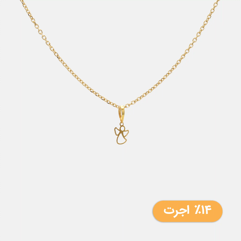 آویز طلا فرشته کوچولو