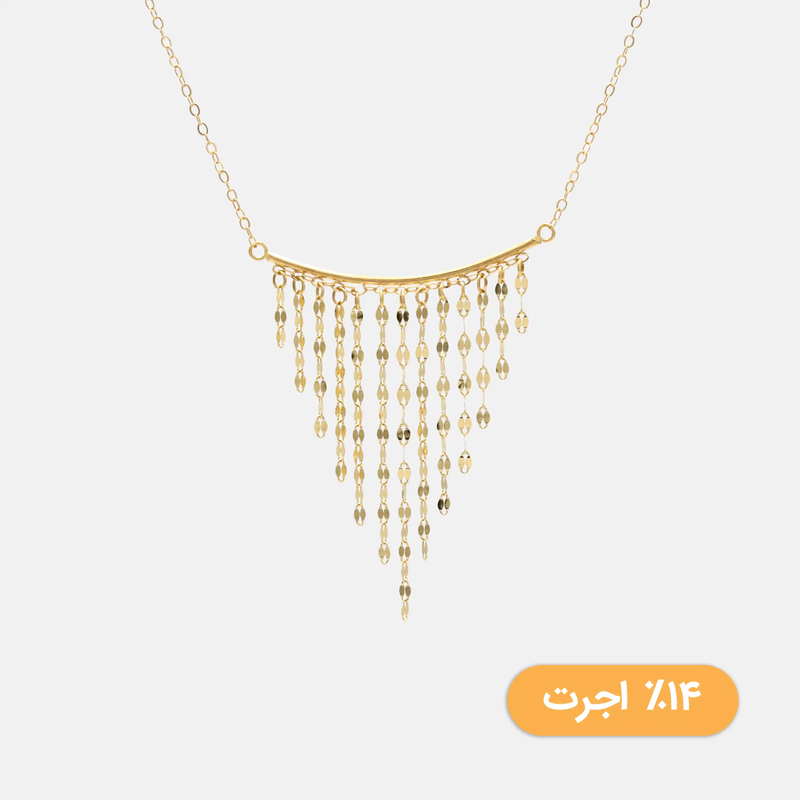 گردنبند طلا آویز استار