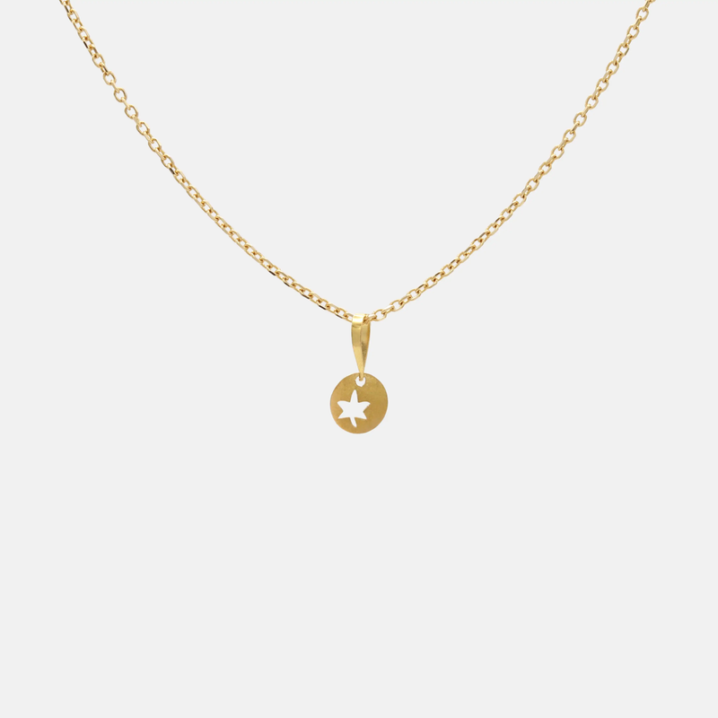 آویز طلا چنار 18 عیار