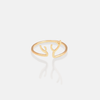 انگشتر طلا شاخ گوزن