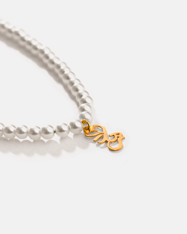 گردنبند مرواریدی مادر