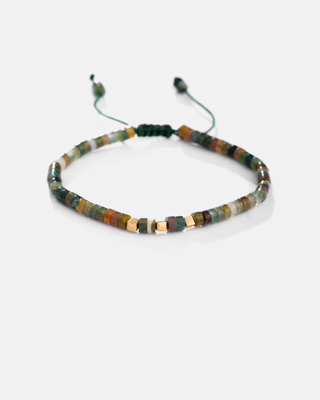 دستبند کریزکولا و مکعب طلا