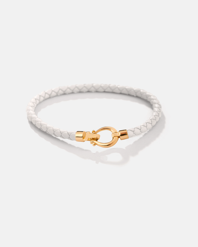 دستبند چرم امگا کوچک