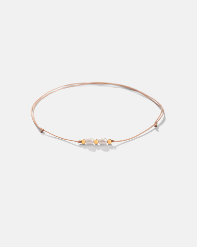 دستبند گوی و مروارید