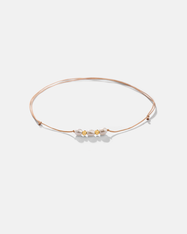 دستبند گوی و مروارید