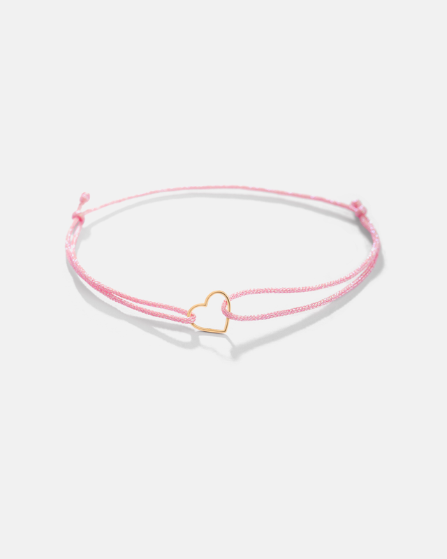 دستبند قلب مفتولی