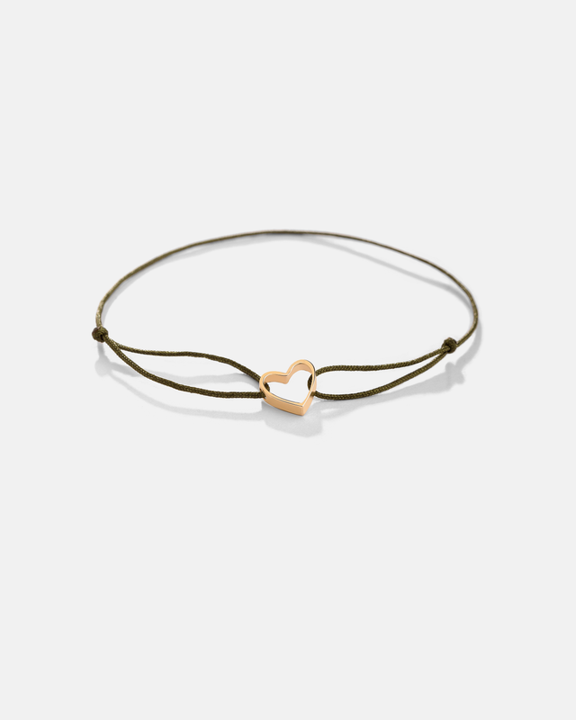 دستبند قلب تو خالی