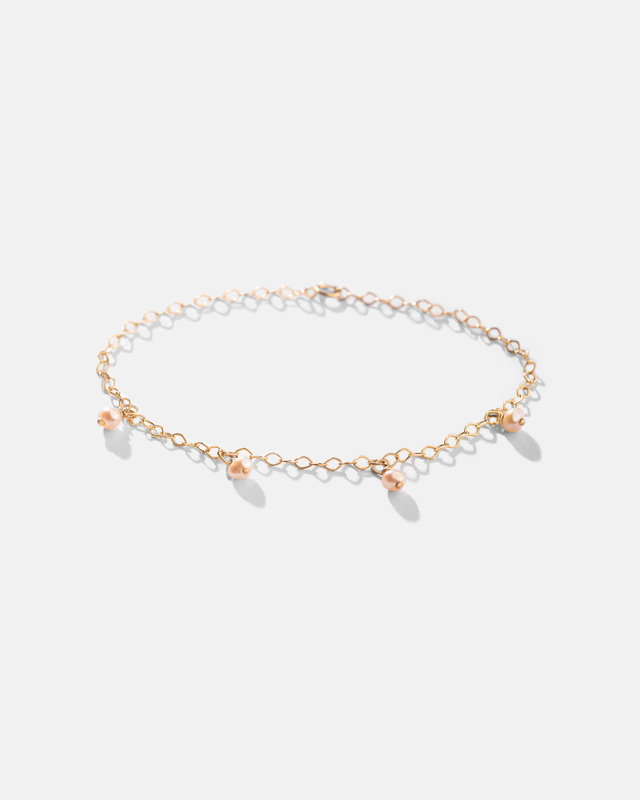 دستبند رولو با مروارید