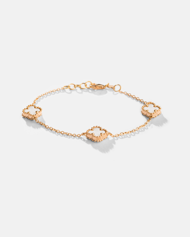 دستبند ون کلیف صدف گوارسه