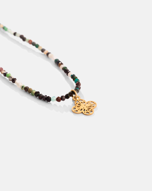 گردنبند گل اسلیمی