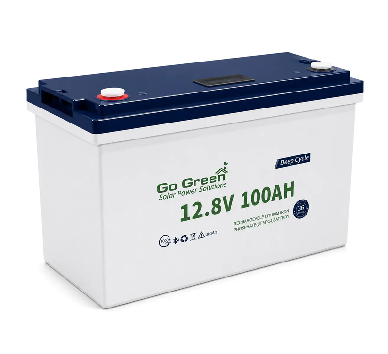 باتری لیتیوم Go Green مدل GGESS-12.8V-100AH-(BTR)
