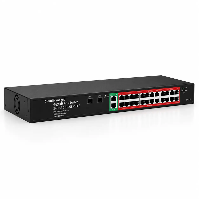 سوئیچ PoE وب اسمارت مدل SG224P-2G-2S-M