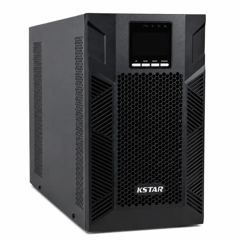 یو پی اس آنلاین KSTAR (3000 ولت آمپر) مدل MP3KH به همراه شارژر 12 آمپر (ساپورت 6 عدد باتری خارجی)
