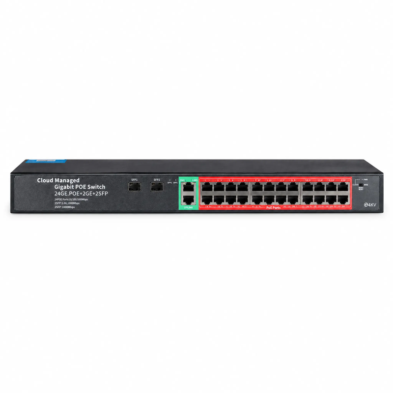 سوئیچ PoE وب اسمارت اچ وان مدل SG224P-2G-2S-M