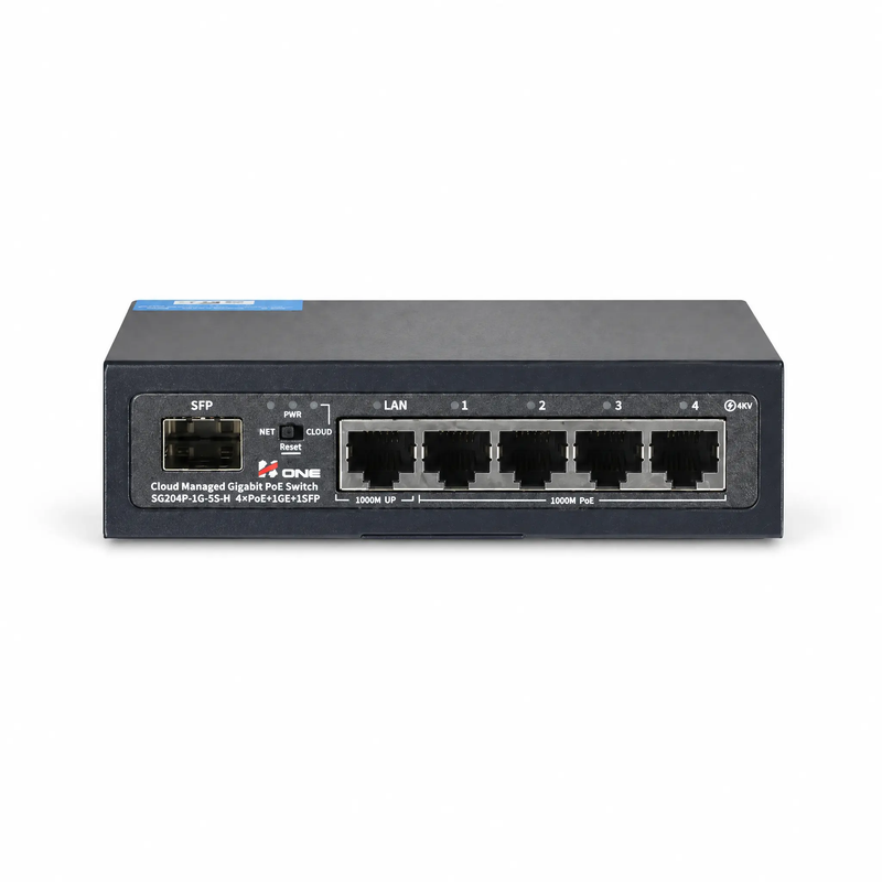 سوئیچ PoE وب اسمارت اچ وان مدل SG204P-1G-1S-M