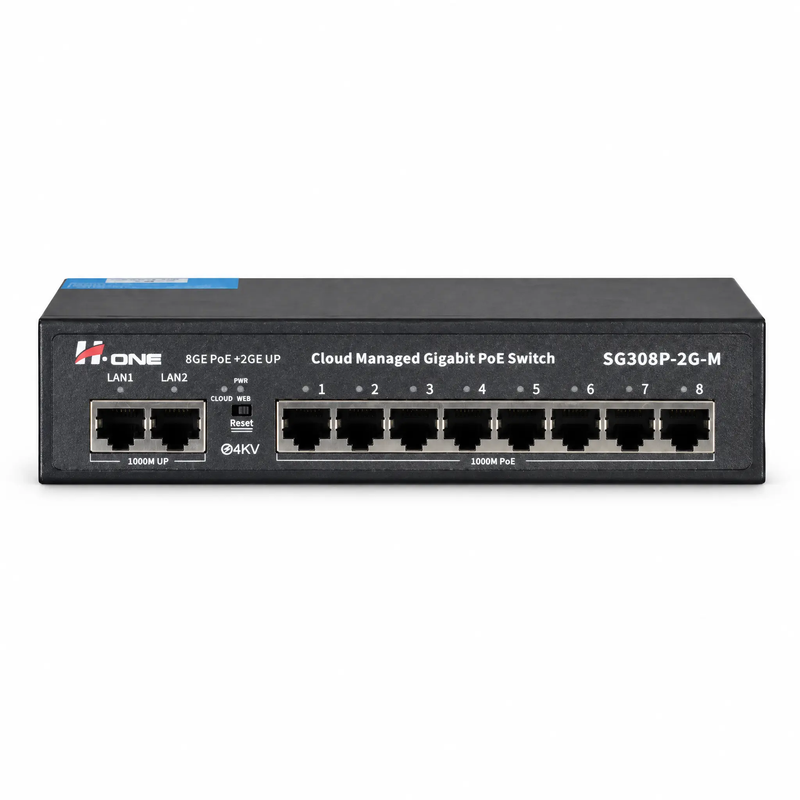 سوئیچ PoE وب اسمارت اچ وان مدل SG308P-2G-M