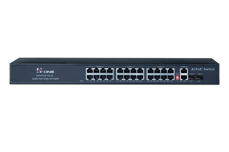سوئیچ شبکه PoE مدل SNG2024P-2G-2S