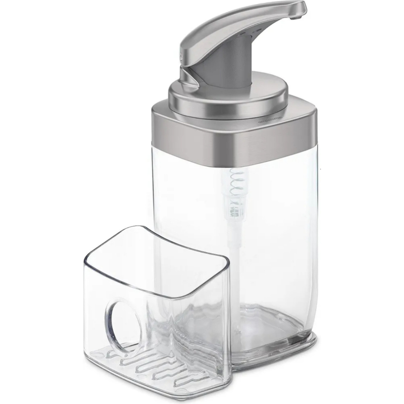 پمپ مایع ظرفشویی Simplehuman با جارو اسکاچی
