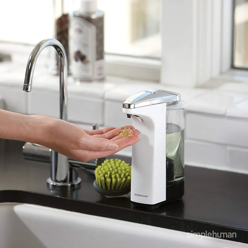 پمپ مایع دستشویی/ظرفشویی اتوماتیک Simplehuman