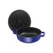 تابه چدنی ۲۸ سانتی Staub رنگ آبی تیره