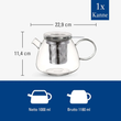 قوری دوجداره Villeroy & Boch مدل Artesano