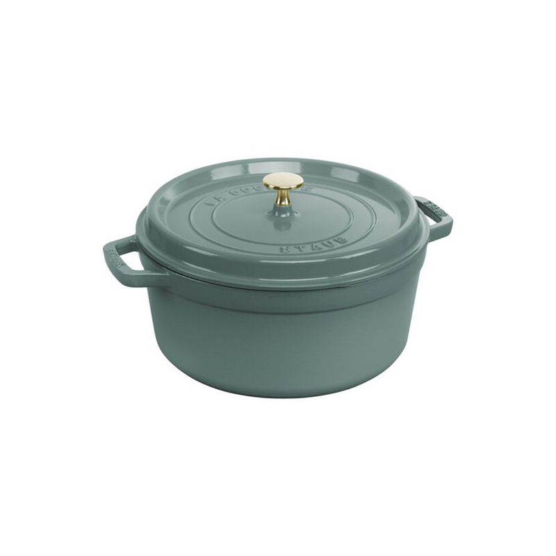 قابلمه چدنی ۲۶ سانتی درب‌دار گرد Staub مدل La Cocotte