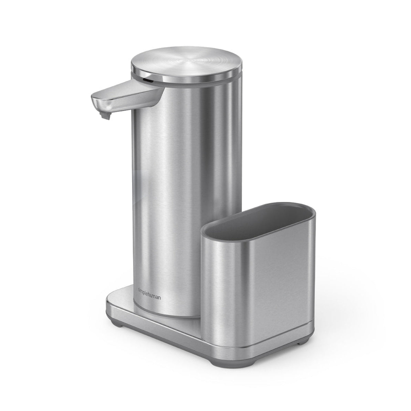 پمپ مایع اتومات شارژی Simplehuman با استند و جای اسکاچ