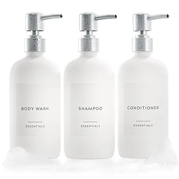 ست لوکس بطری شامپو و نرم‌کننده KIBAGA