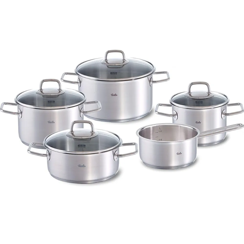 ست قابلمه ۵ پارچه استیل ضد زنگ Fissler Viseo