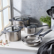 ست قابلمه ۸ پارچه استیل ضد زنگ ZWILLING Simplify