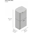 سطل زباله هوشمند Joseph Joseph Totem Max 60L