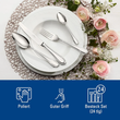 سرویس ۲۴ پارچه قاشق و چنگال Villeroy & Boch مدل Mademoiselle