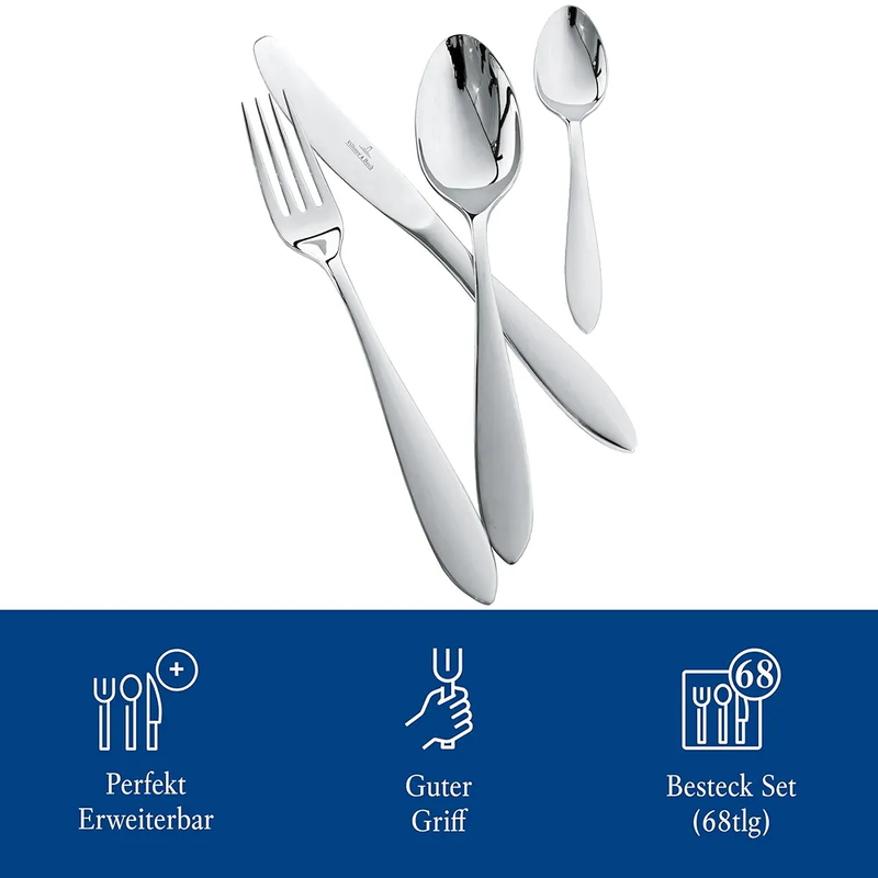 ست قاشق و چنگال ۶۸ پارچه Villeroy & Boch مدل Arthur