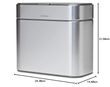 سطل کمپوست ۴ لیتری Simplehuman