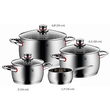 ست قابلمه ۴ تکه WMF Quality One