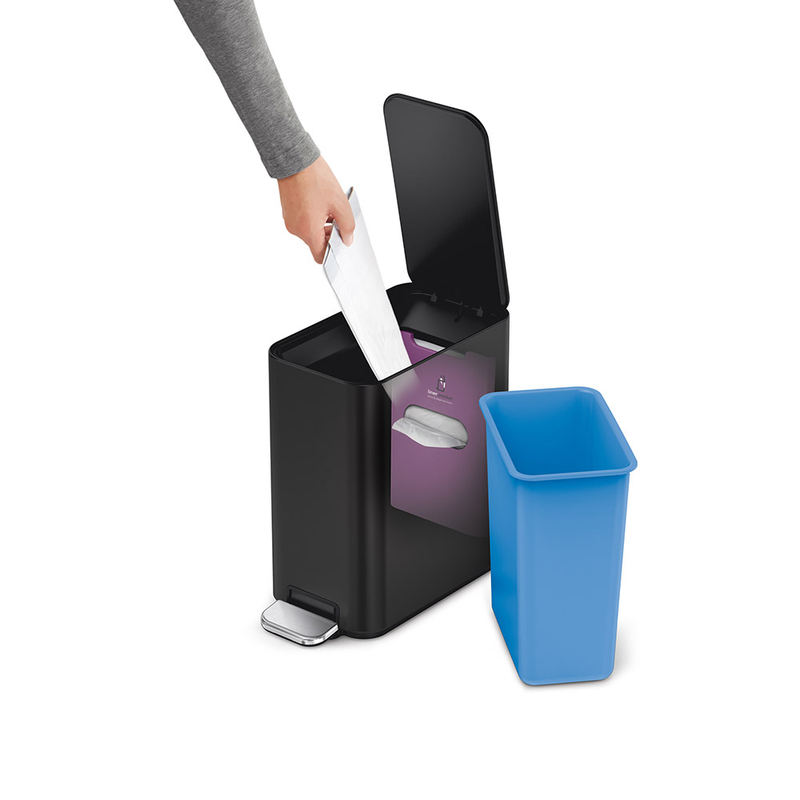سطل پدالی باریک ۵ لیتری Simplehuman