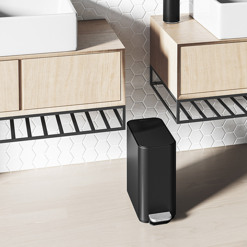 سطل پدالی باریک ۵ لیتری Simplehuman