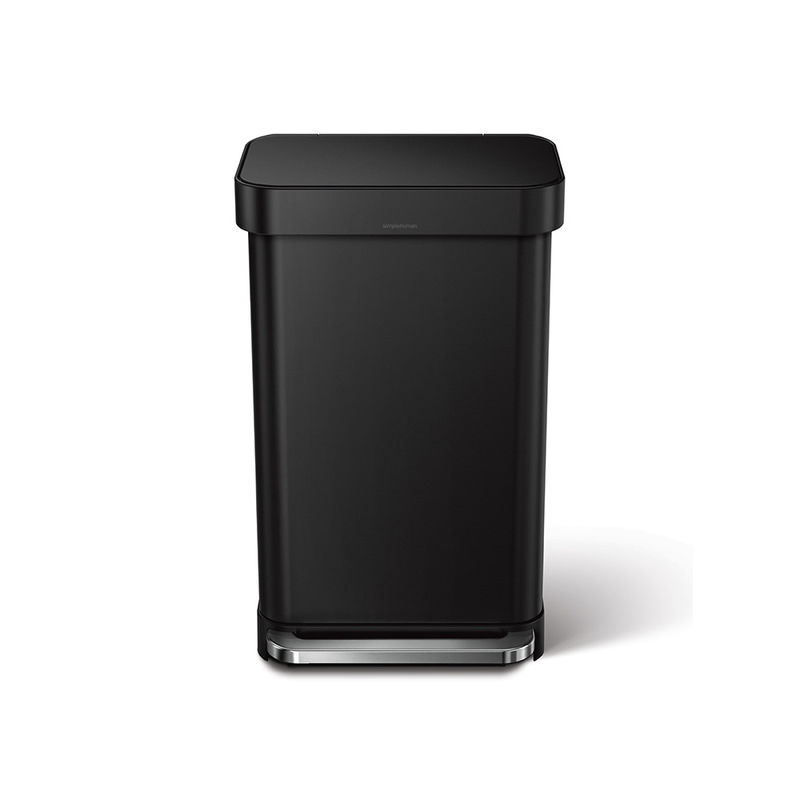 سطل زباله ۴۵ لیتری پدالی simplehuman- مشکی