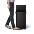 سطل زباله ۴۵ لیتری پدالی simplehuman- مشکی