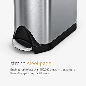 سطل زباله استیل Simplehuman مدل Butterfly
