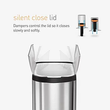 سطل زباله استیل Simplehuman مدل Butterfly