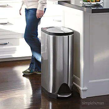 سطل زباله استیل Simplehuman مدل Butterfly