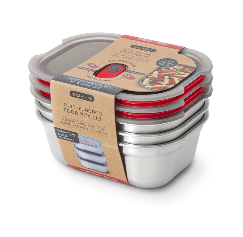 ست ظرف غذای BLACK + BLUM