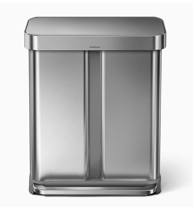 سطل زباله ۵۸ لیتردوقلو  Simplehuman