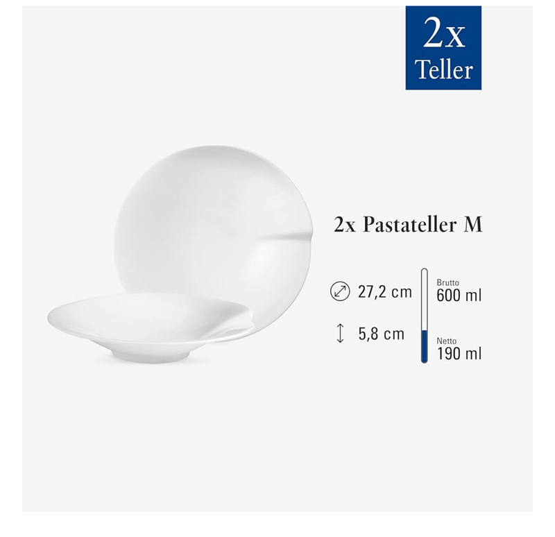 ست ۲ عددی بشقاب Villeroy & Boch