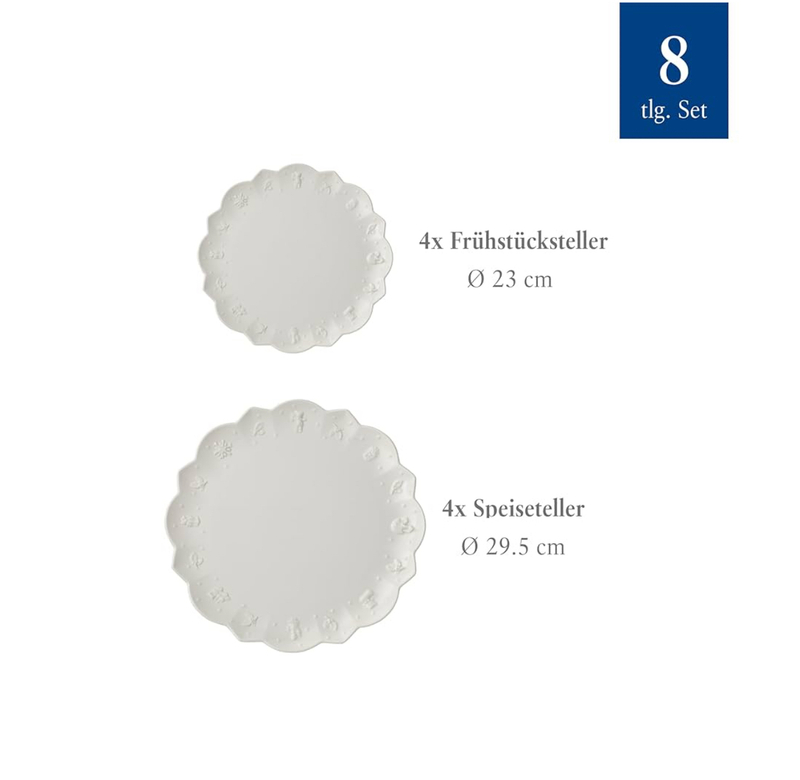 سرویس بشقاب ۸ تکه Villeroy & Boch