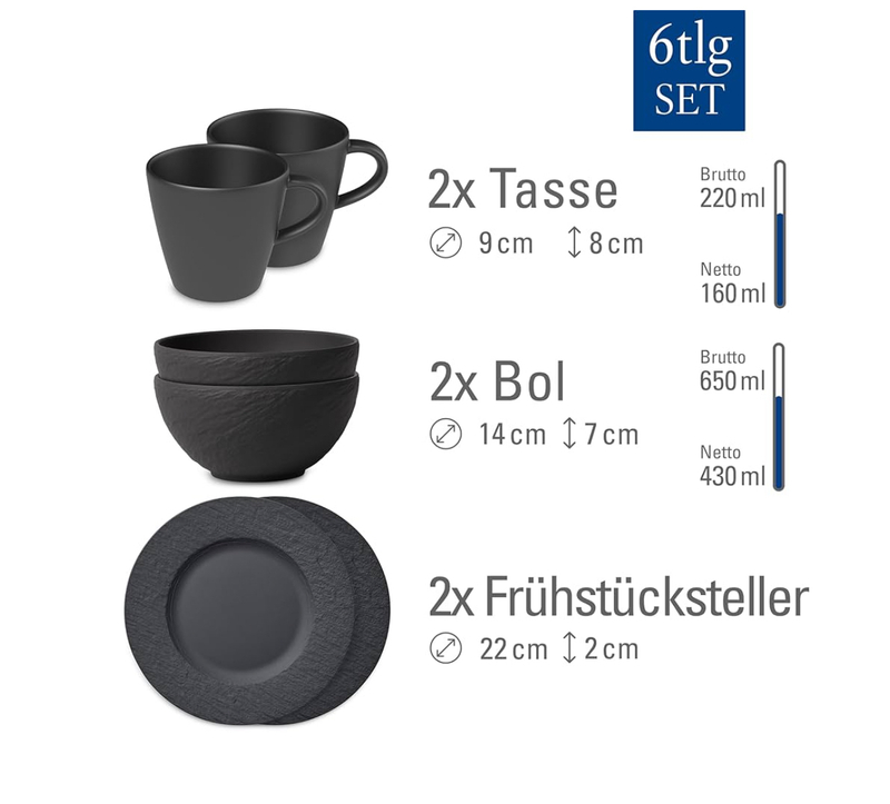 سرویس ۶ تکه صبحانه Villeroy & Boch