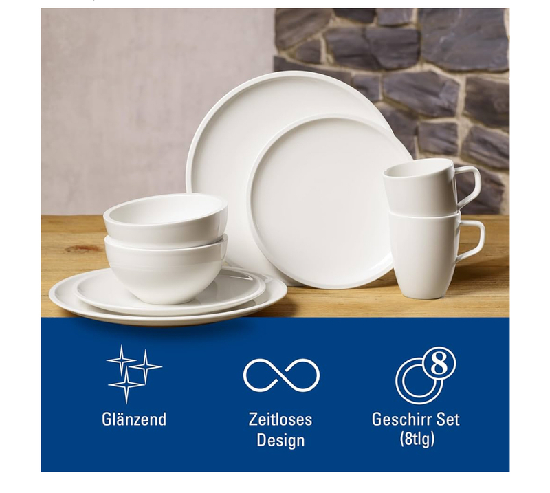 سرویس ۸ تکه غذاخوری Villeroy & Boch