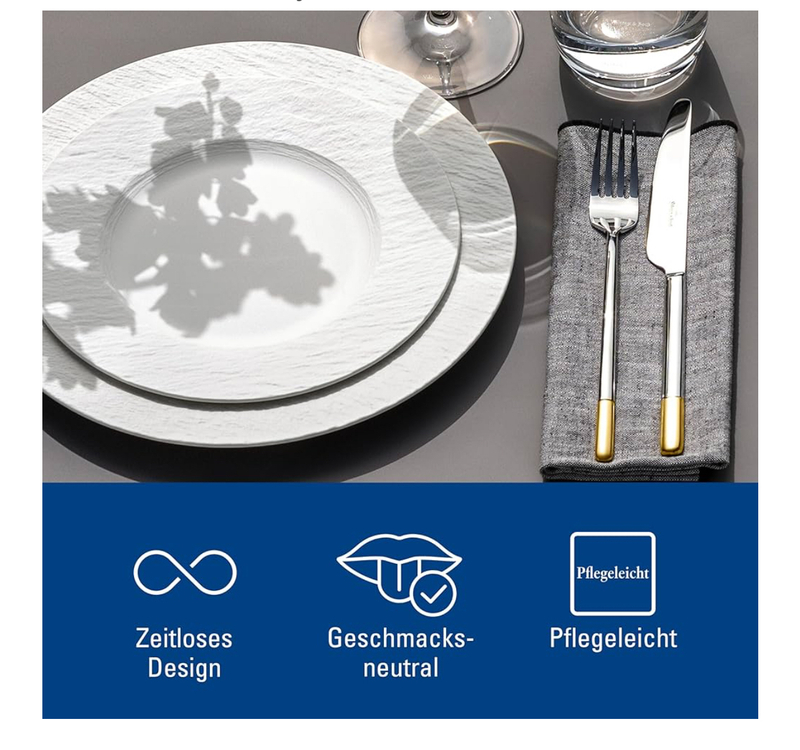 سرویس ۳۰ تکه قاشق و چنگال Villeroy & Boch Ella